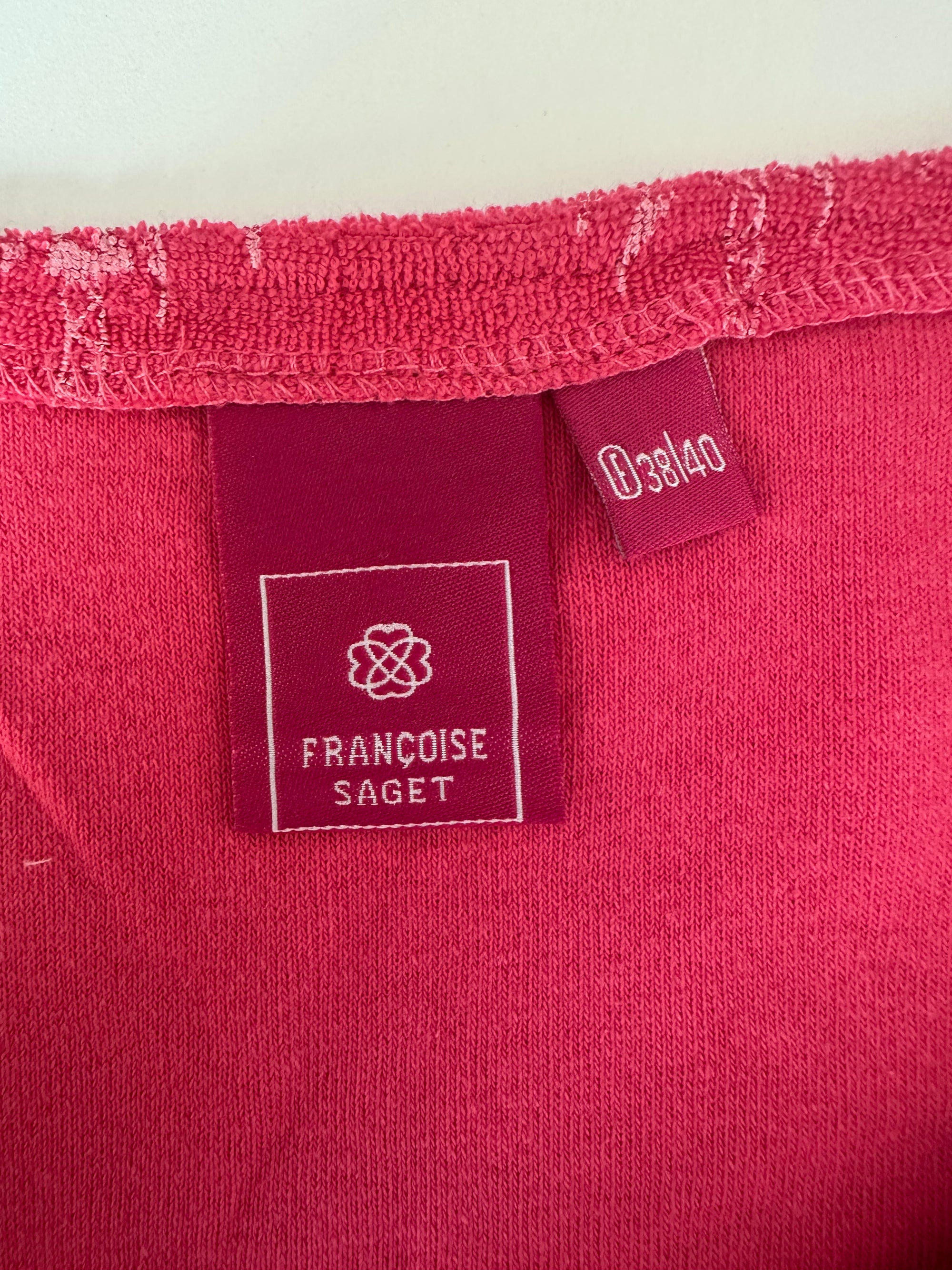 Robe en éponge zippée