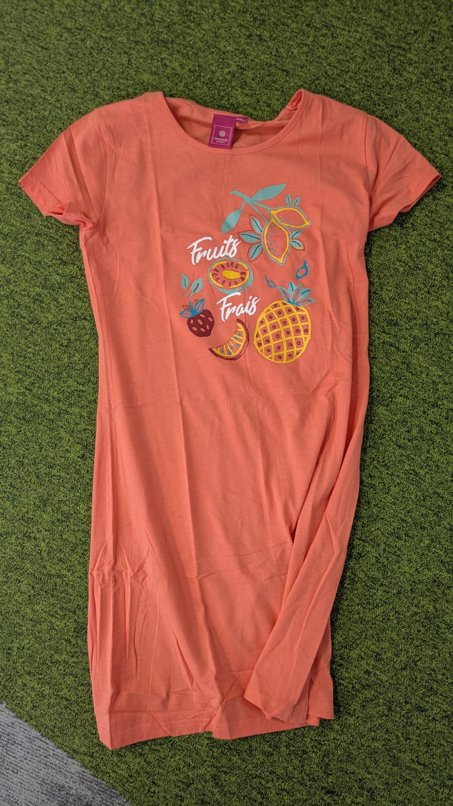 Haut de pyjama femme "Fruits frais"