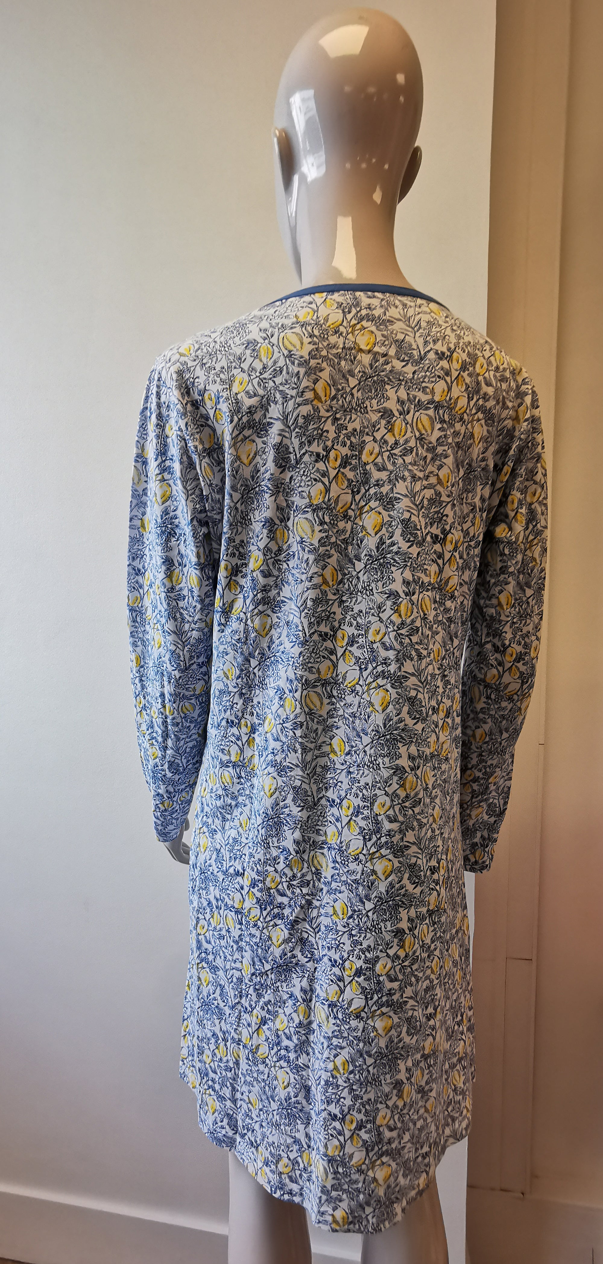 Chemise de nuit 'Citrons'