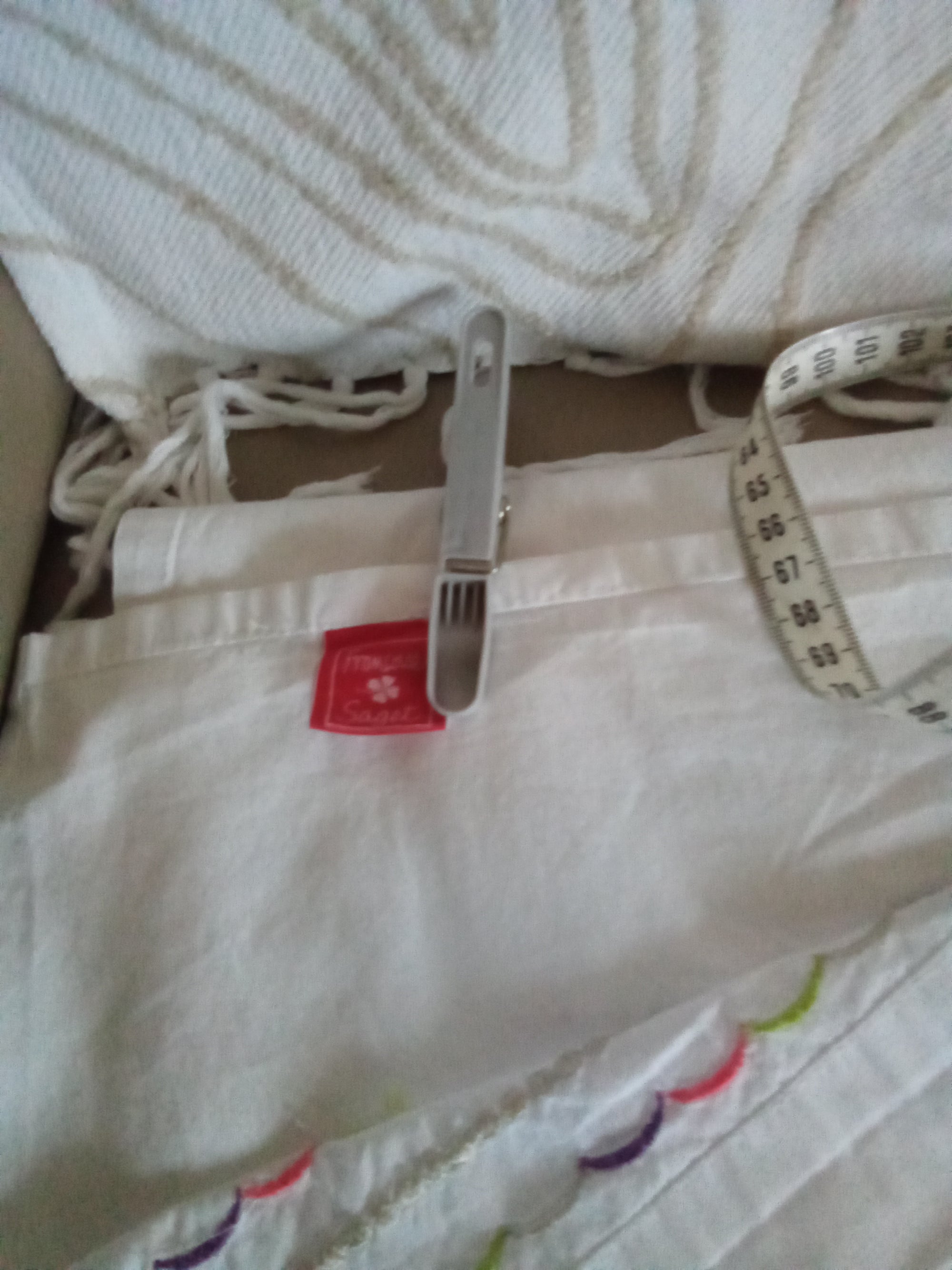 Drap pour lit de 2 personnes. Largeur 240 / Longueur 280