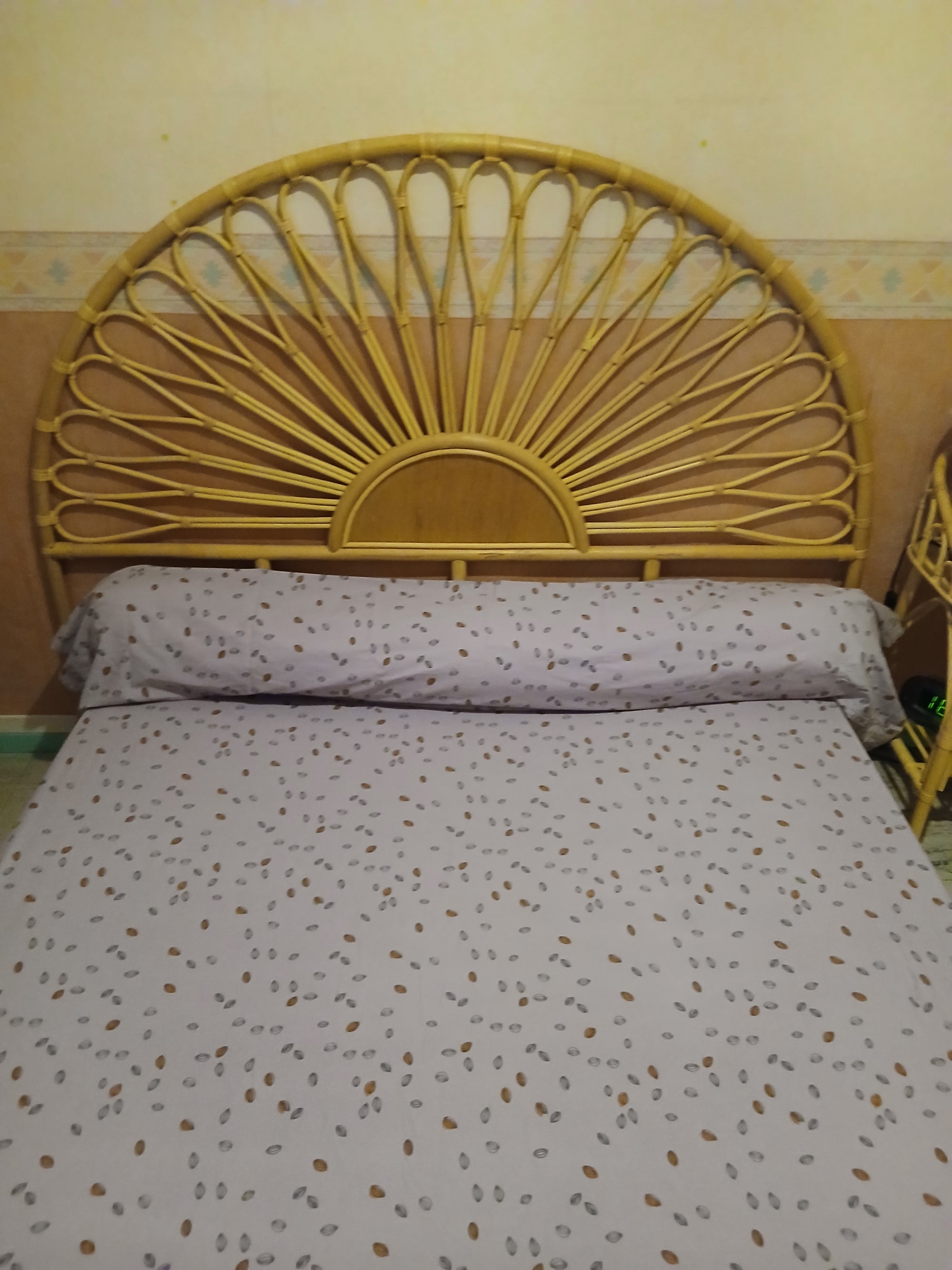 Taie de traversin lit deux places