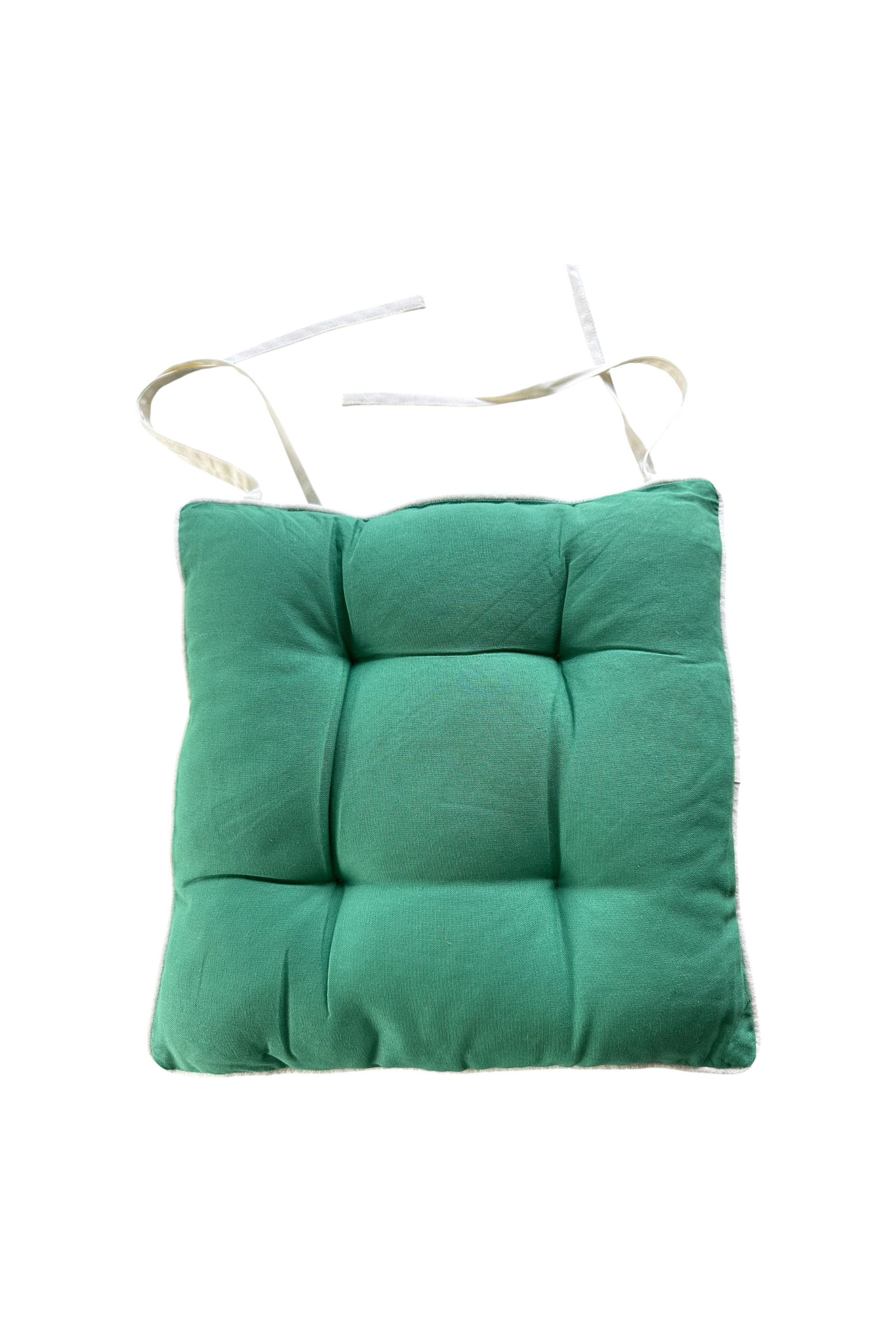 2 coussins de chaise Coussins de chaise unis