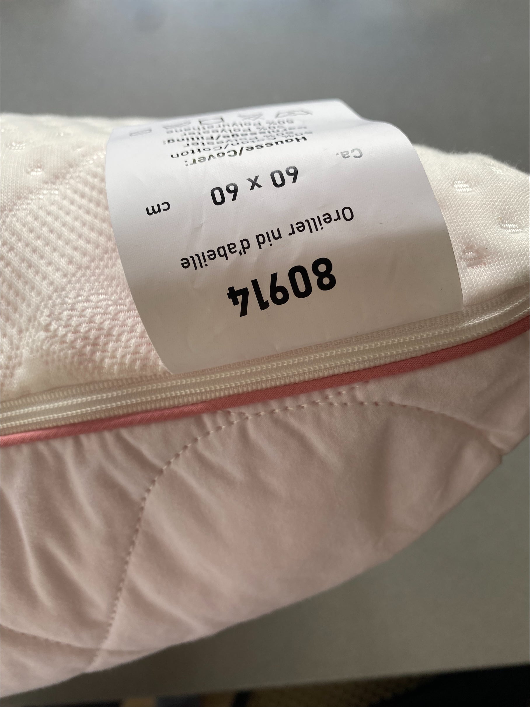 Oreiller Oreiller nid d'abeille