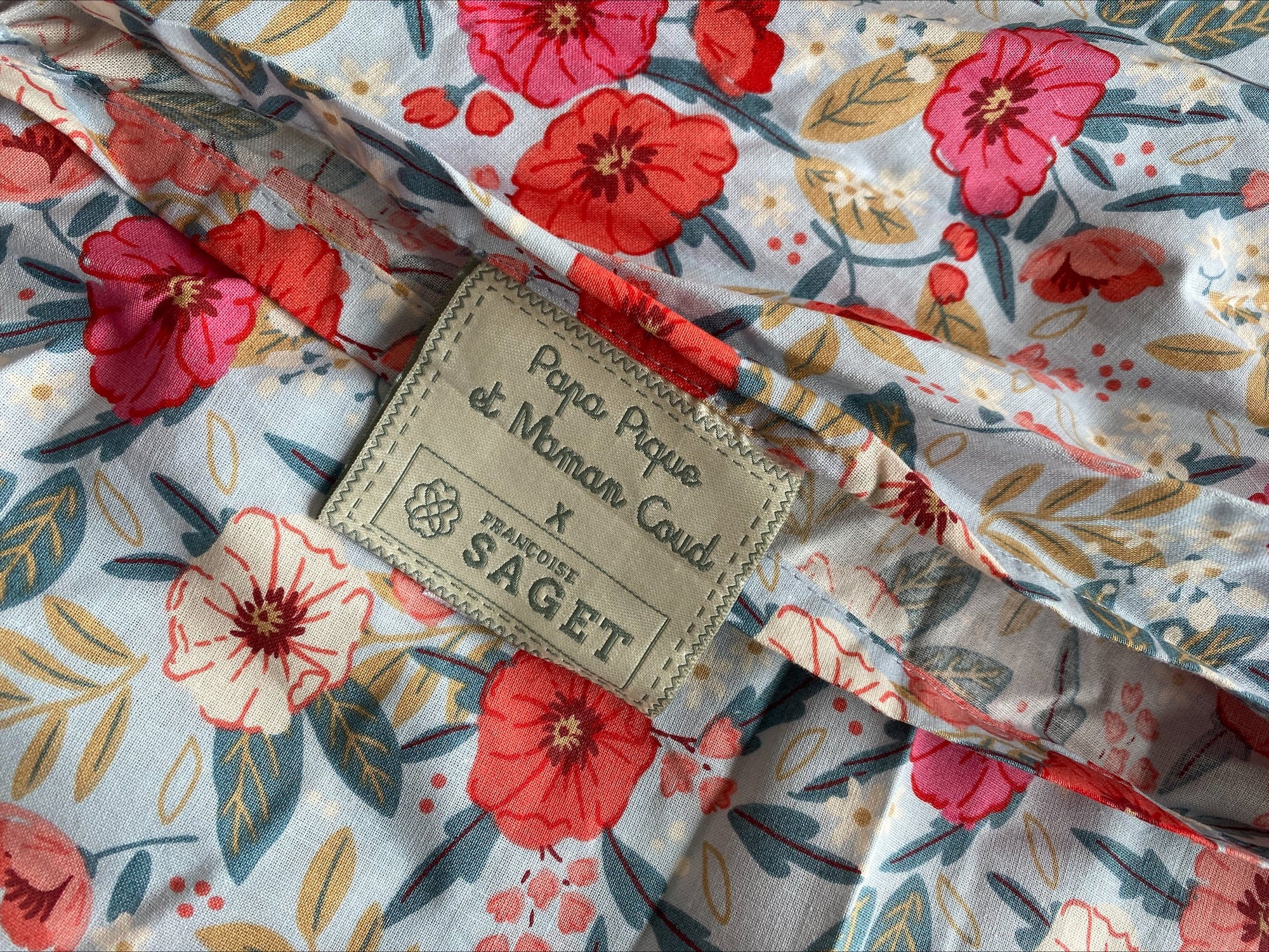 Housse de couette Horizons fleuris