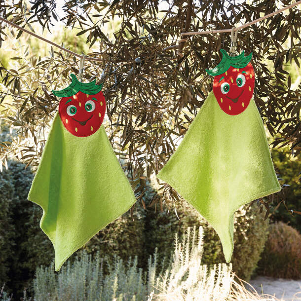 2 essuie-mains Fruitos rigolos