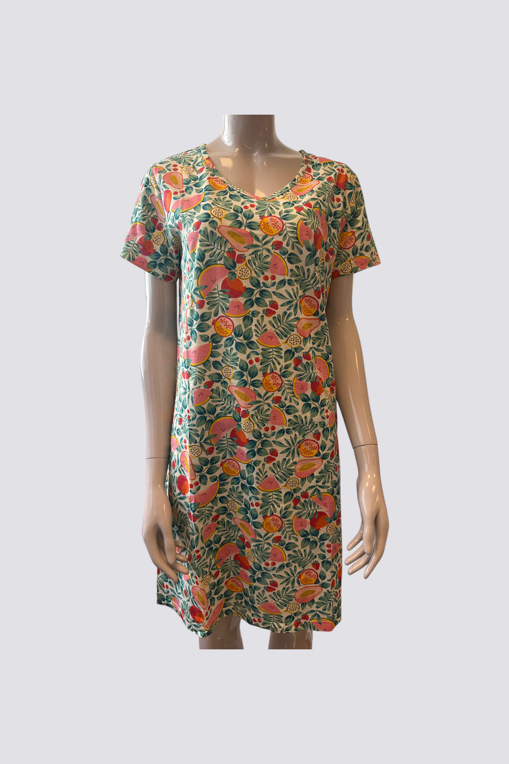Chemise de nuit exotique