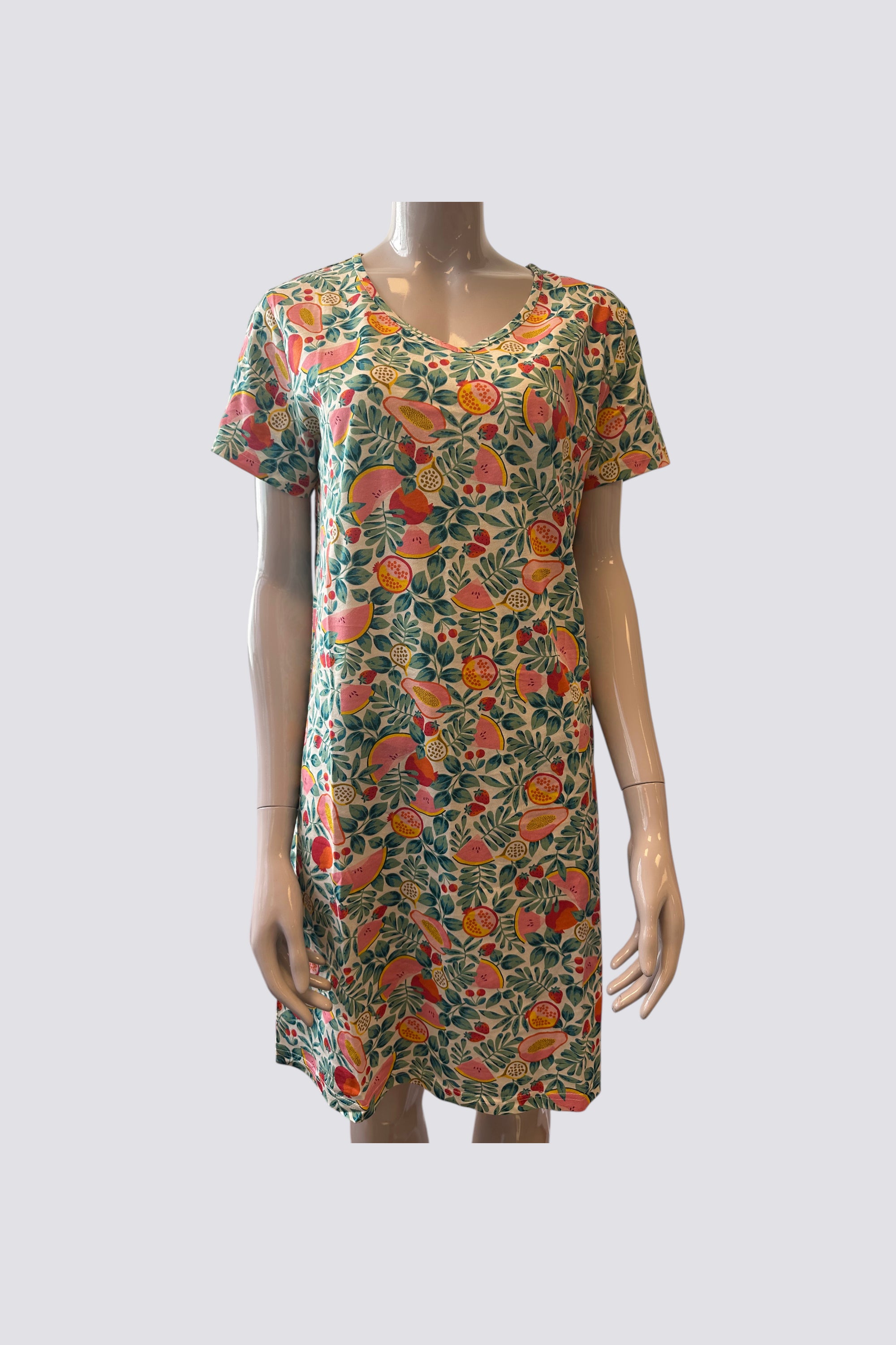 Chemise de nuit exotique