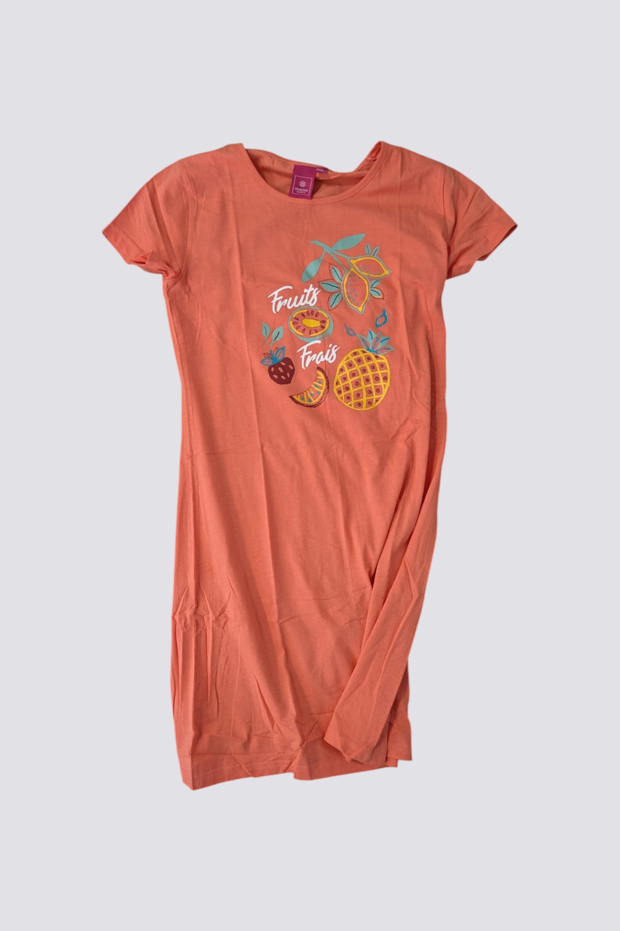 Haut de pyjama femme "Fruits frais"