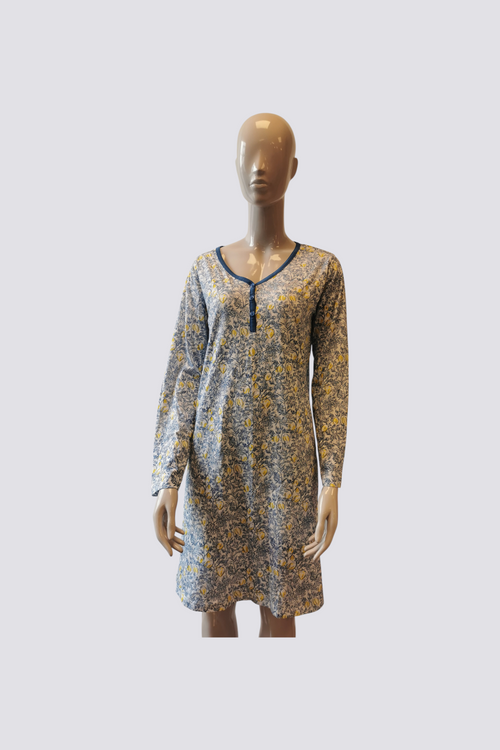 Chemise de nuit 'Citrons'