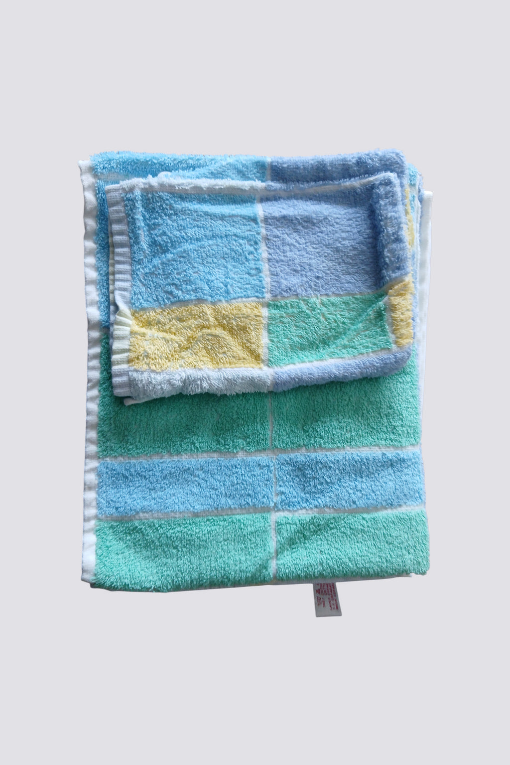 Lot de 2 serviettes et 2 gants de toilette neuf