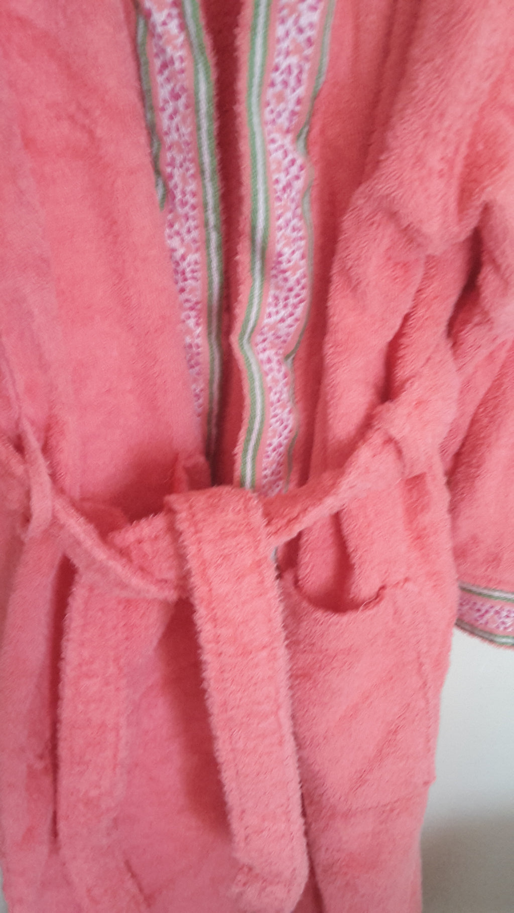 Peignoir de bain rose