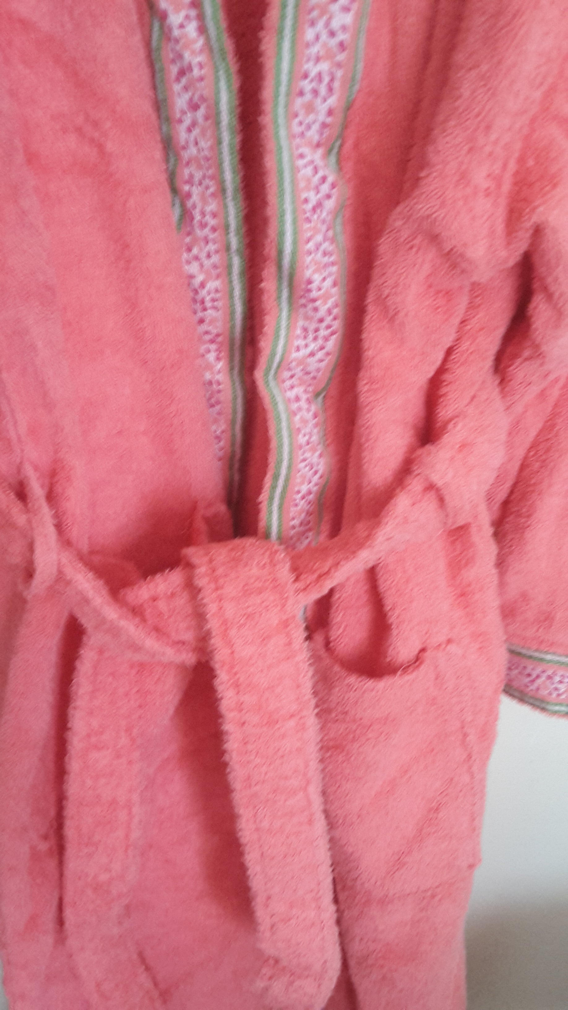 Peignoir de bain rose