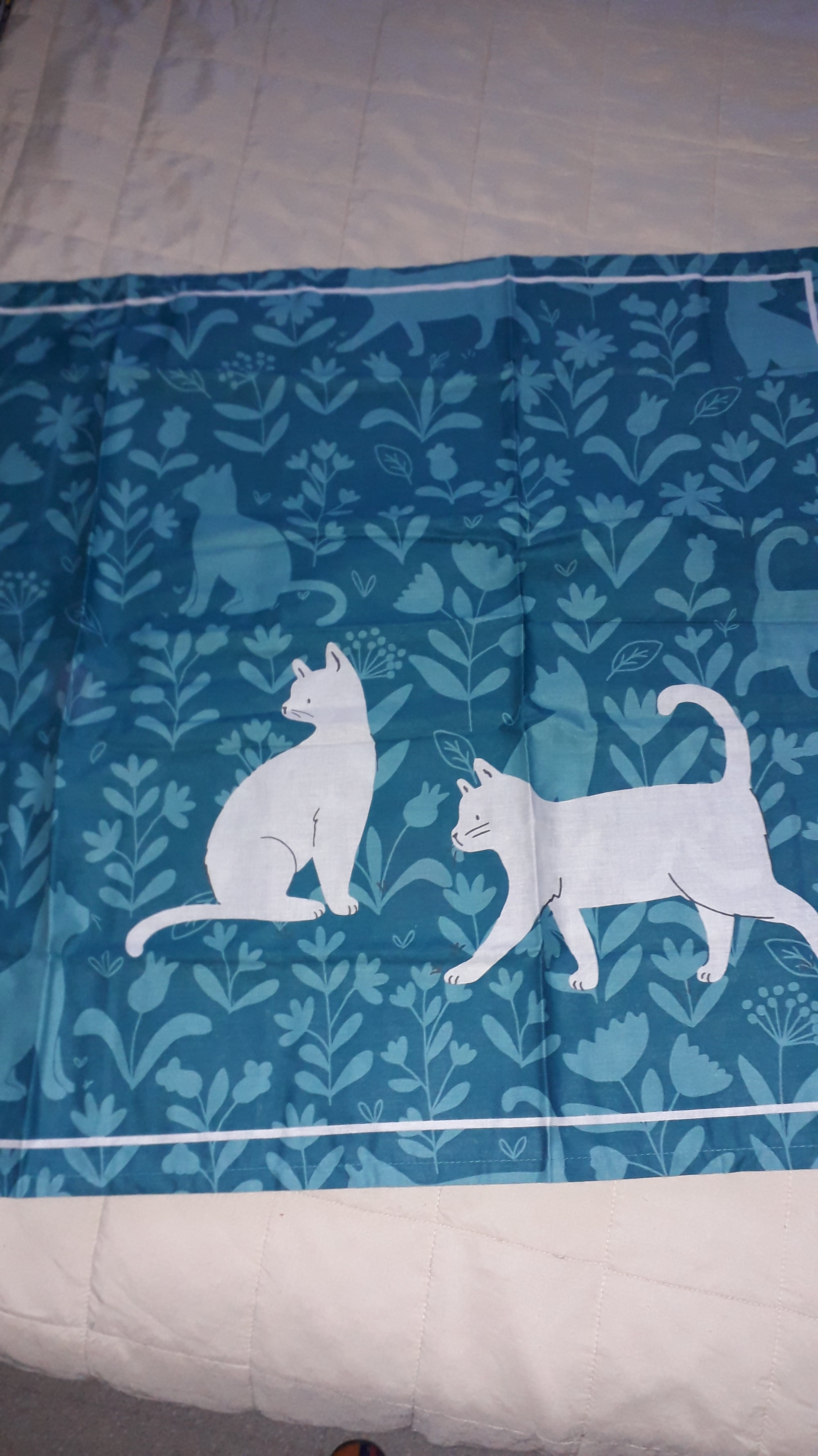 drap une personne + 2 taies oreiller