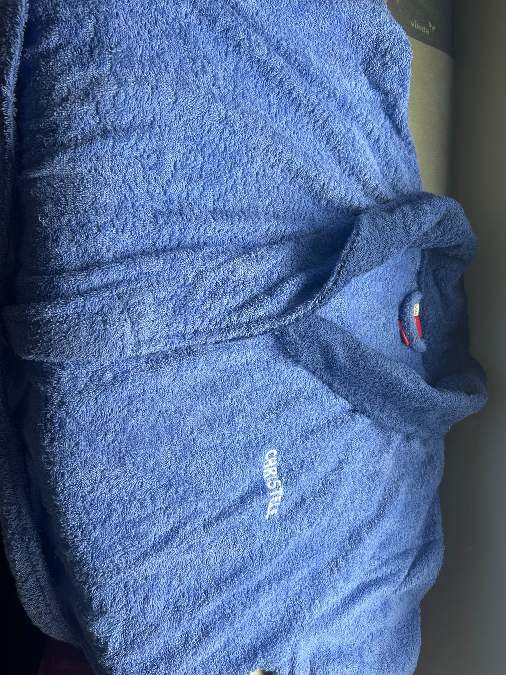 Peignoir éponge brodé