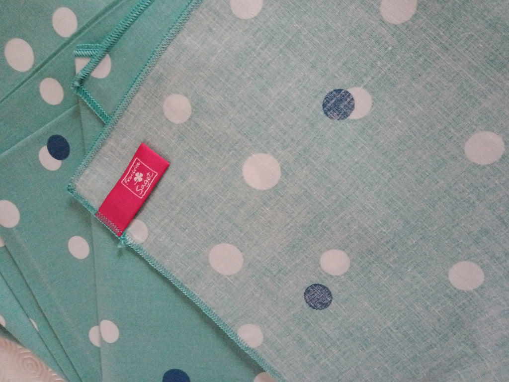 Lot 8 serviettes de table