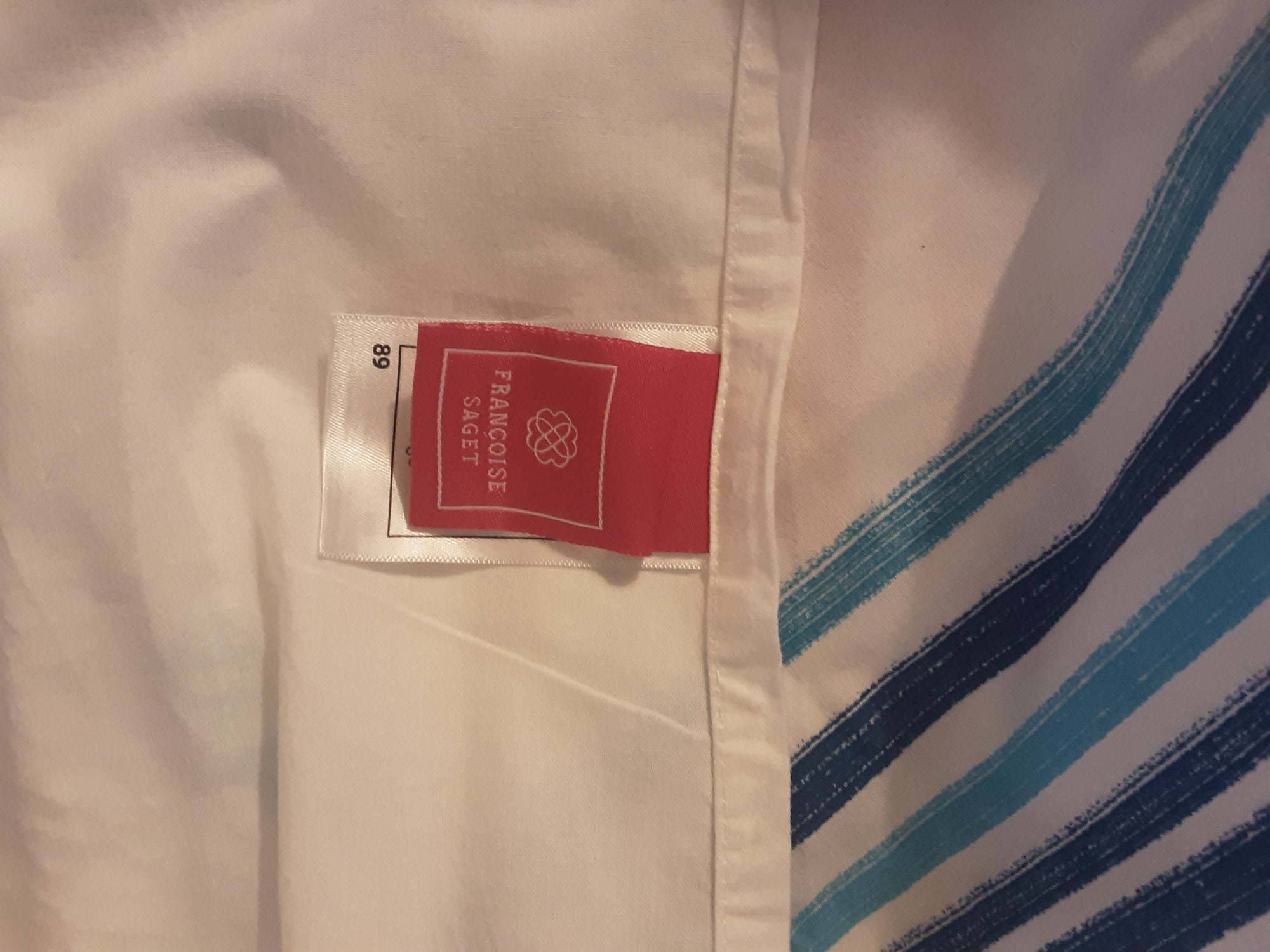 Taie d'oreiller carrée bord de mer