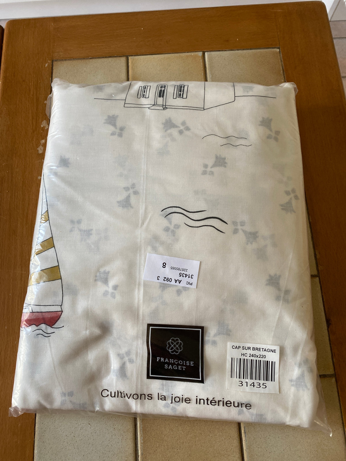 Housse de couette cap sur Bretagne