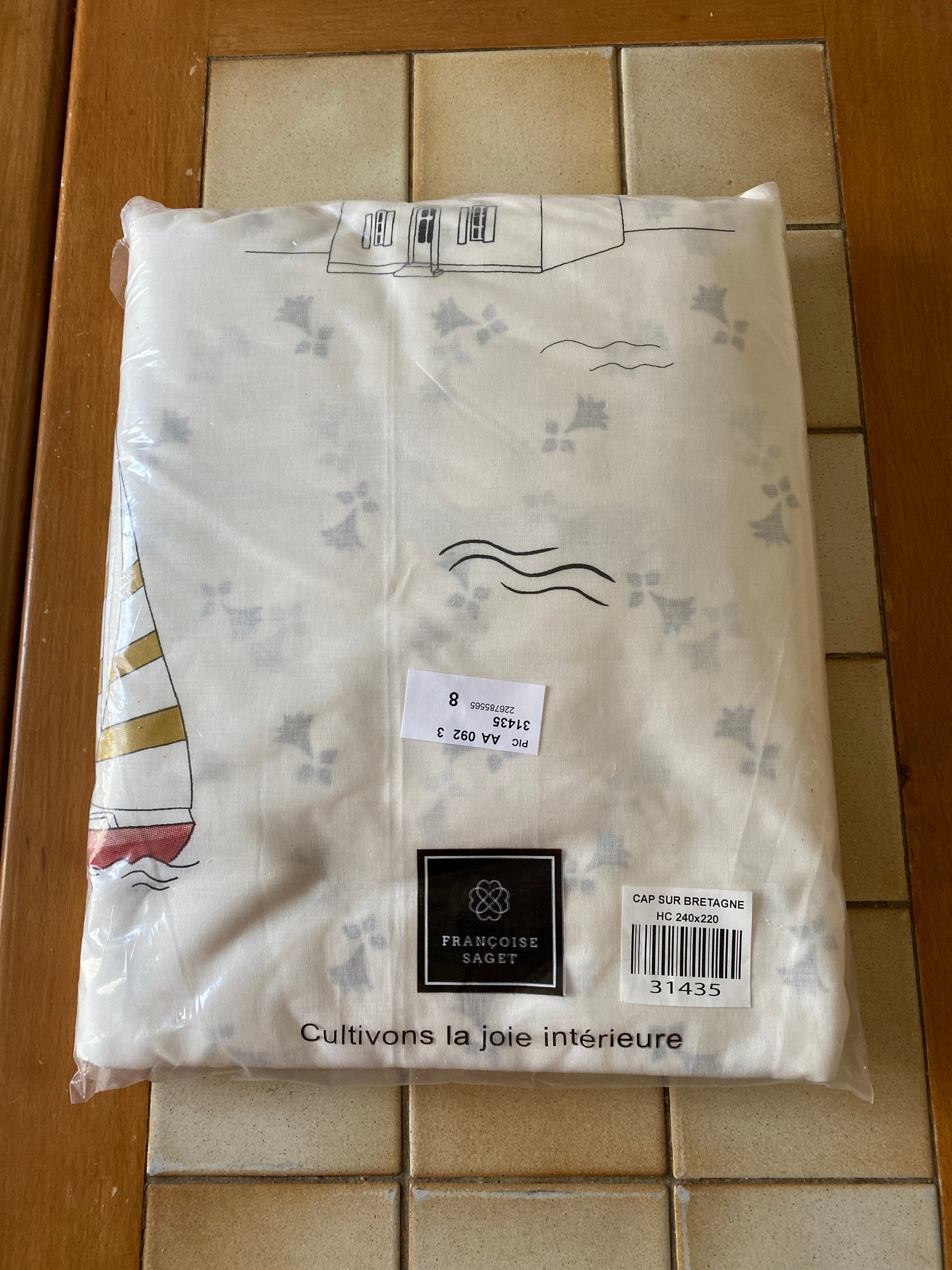 Housse de couette cap sur Bretagne