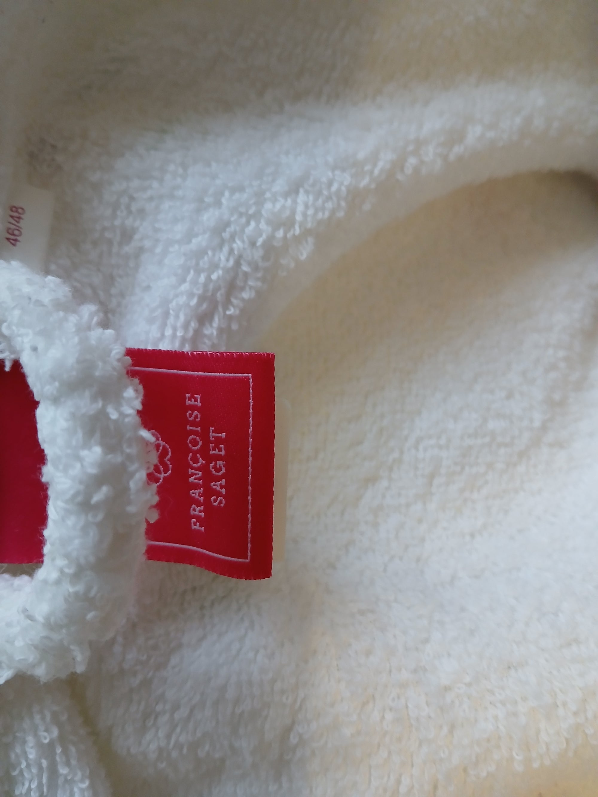 Peignoir imprimé avec capuche