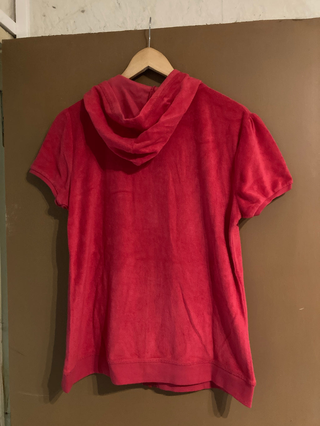 Ensemble veste pantacourt éponge rouge + Tshirt