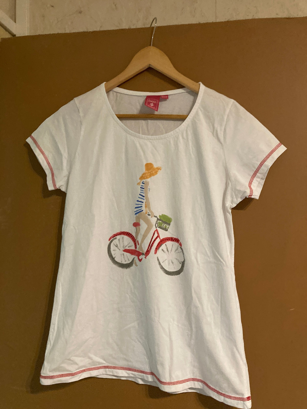 Ensemble veste pantacourt éponge rouge + Tshirt