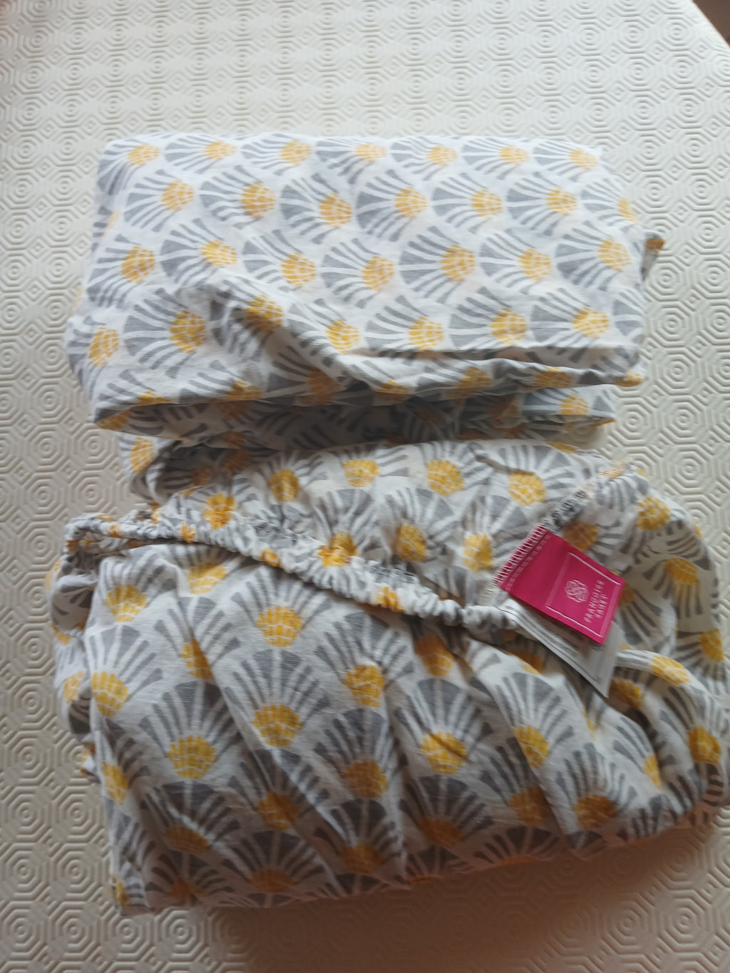 2 Draps housse 90x190 MELODIE
