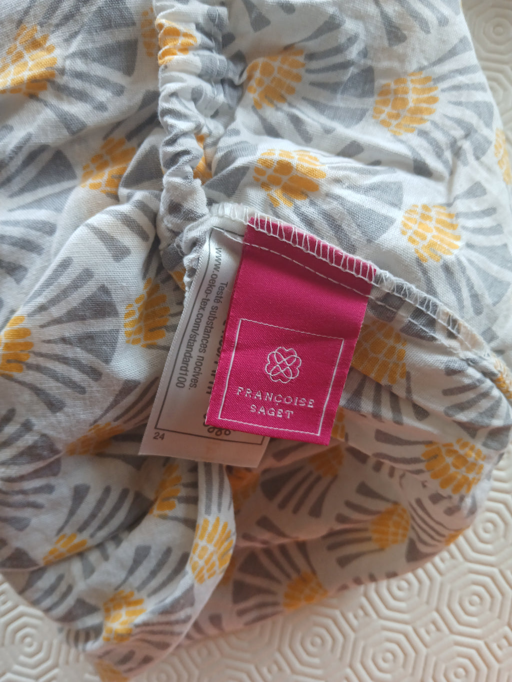 2 Draps housse 90x190 MELODIE