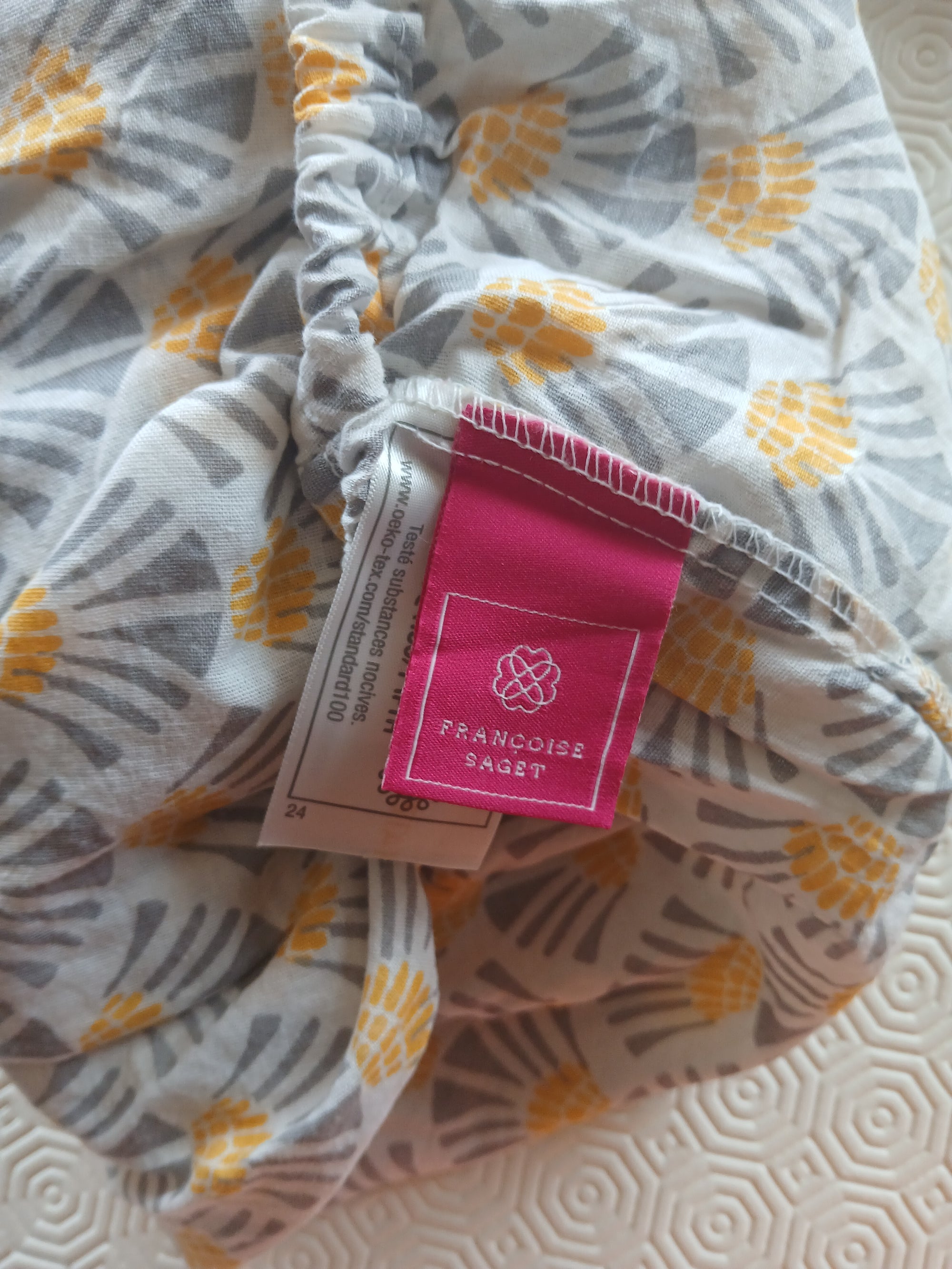 2 Draps housse 90x190 MELODIE