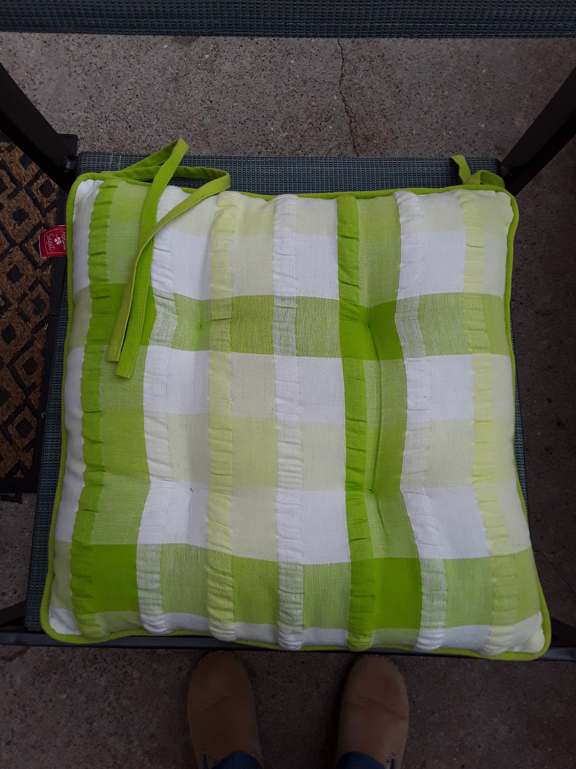 Lot de 2 coussins d'assises