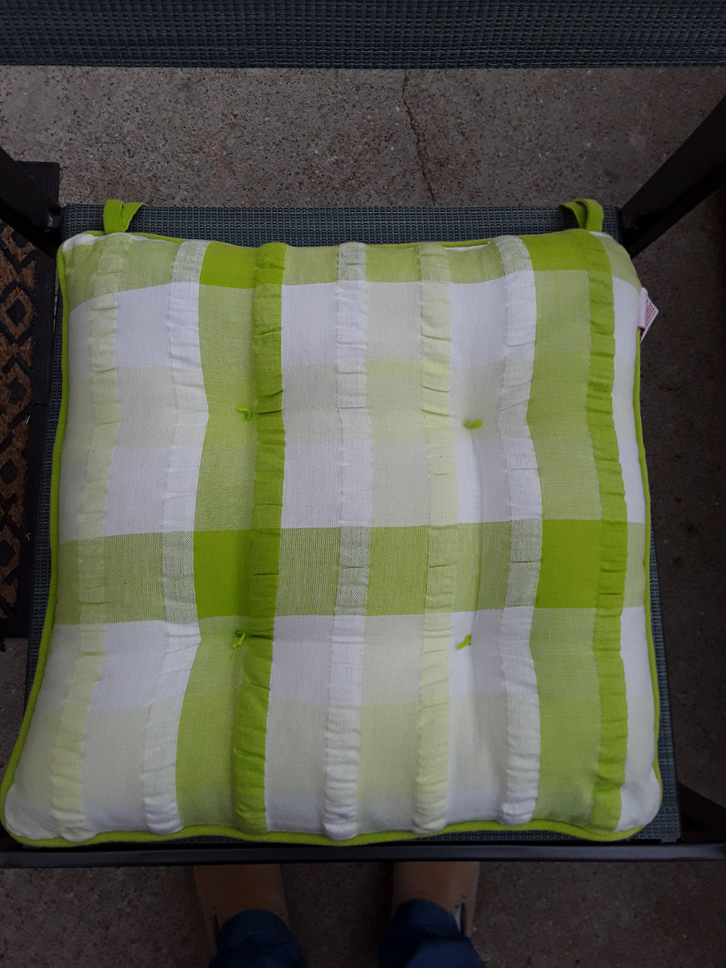 Lot de 2 coussins d'assises