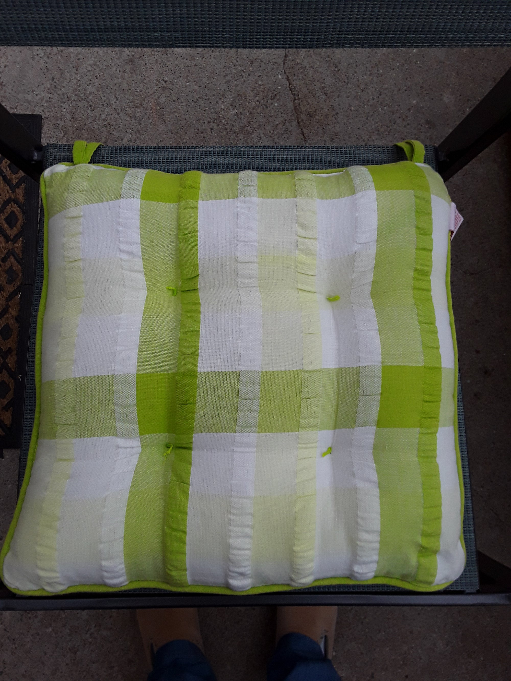 Lot de 2 coussins d'assises
