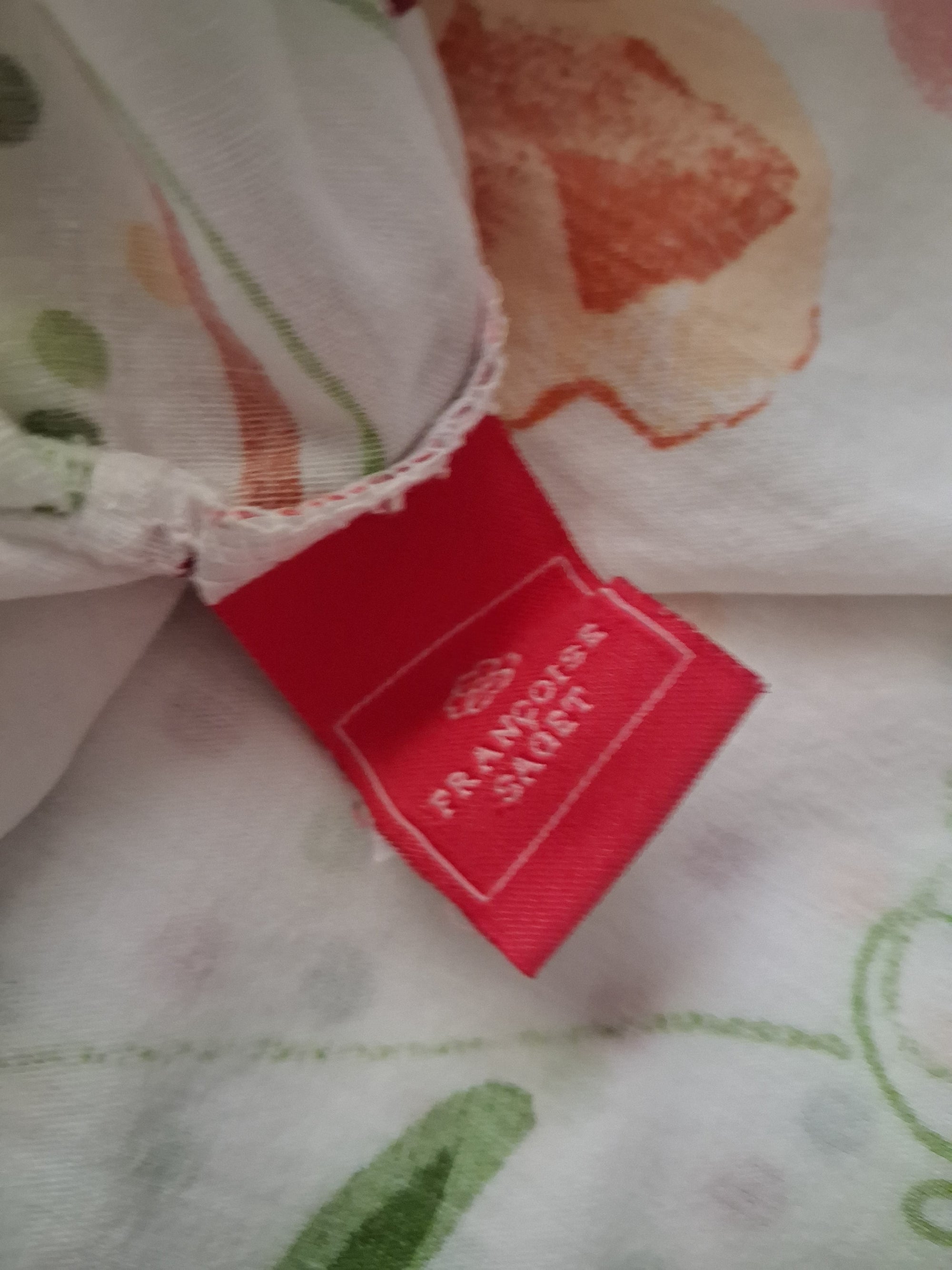 Housse de couette et taies motif floral