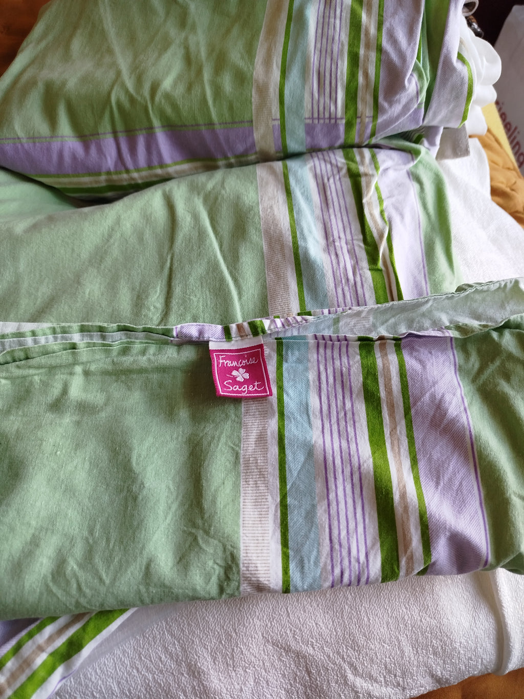 Housse couette 140, drap et drat housse, taies d'oreillers
