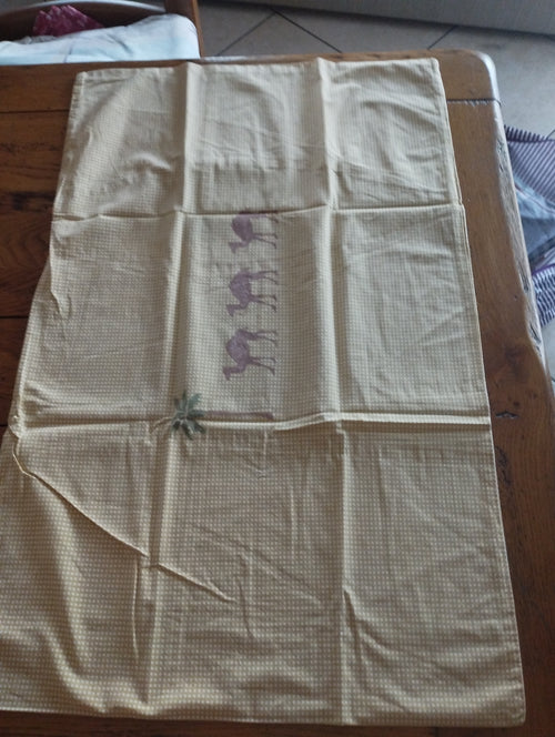 Taie d'oreiller dromadaire
