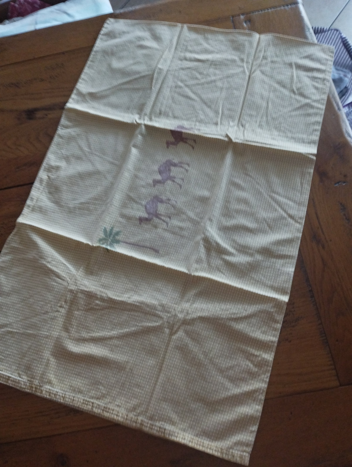 Taie d'oreiller dromadaire