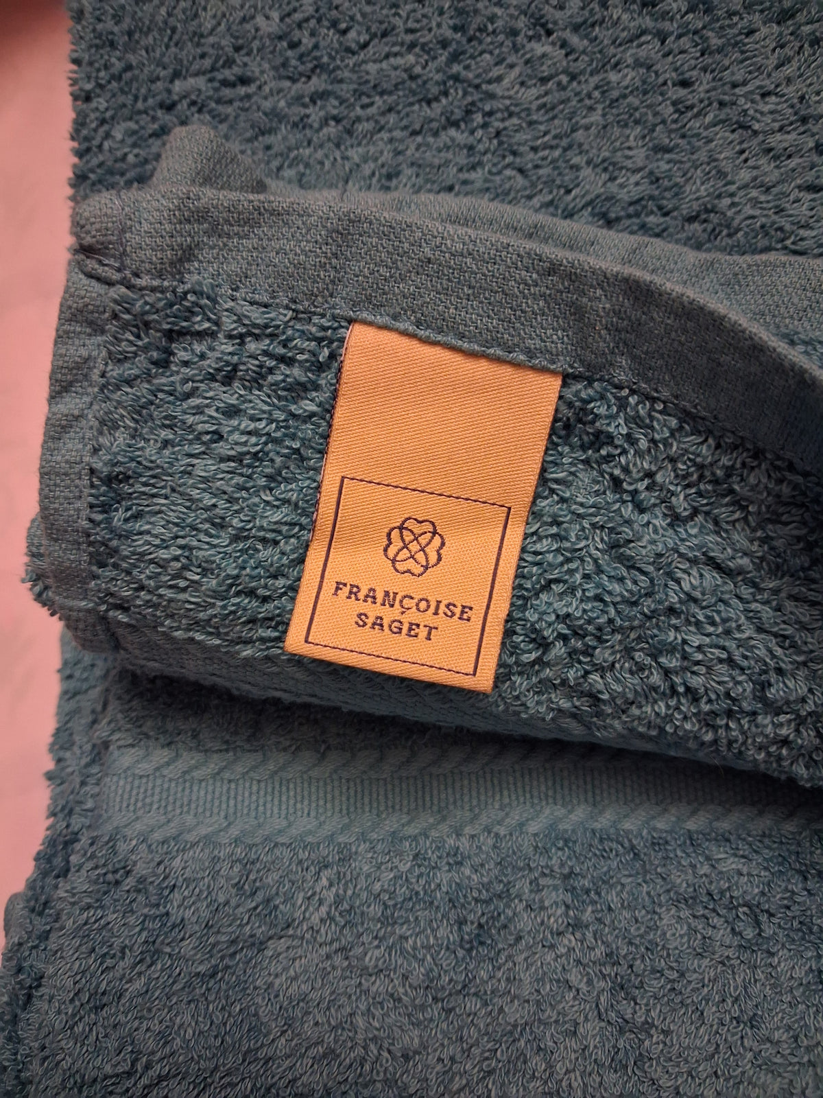 Drap de bain vert