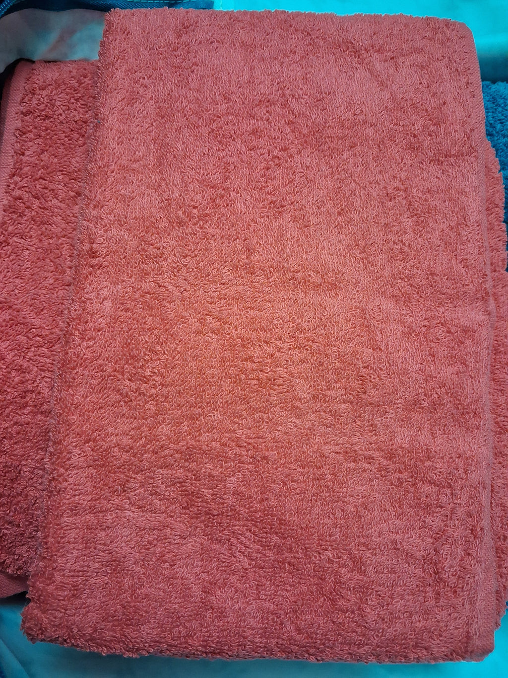 Serviette de toilette rouge Jolie Datcha