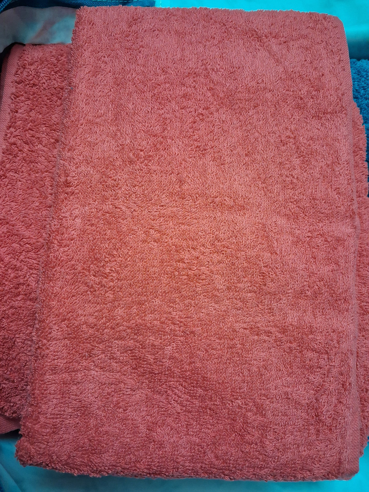 Serviette de toilette rouge Jolie Datcha