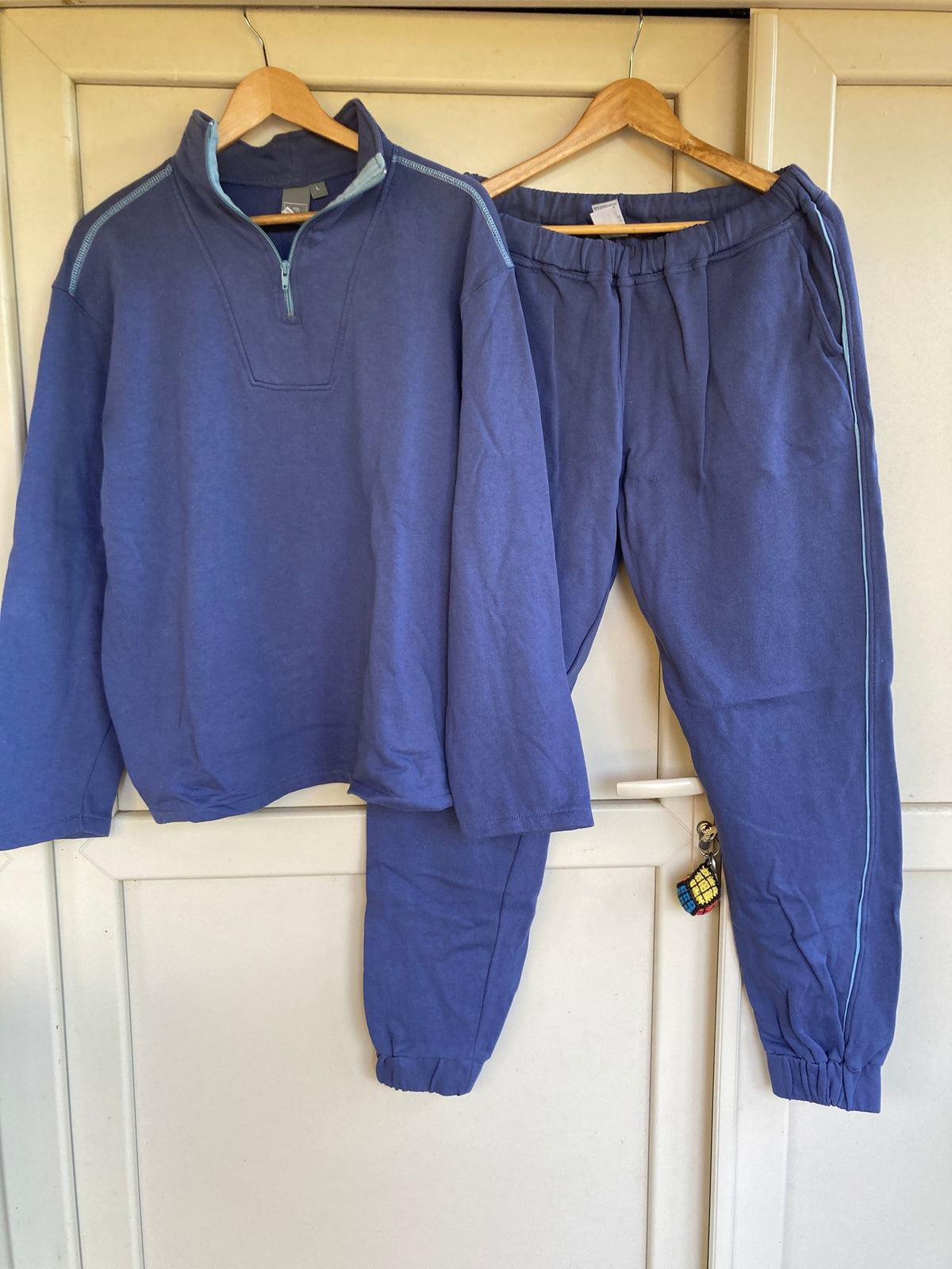 Jogging homme bleu