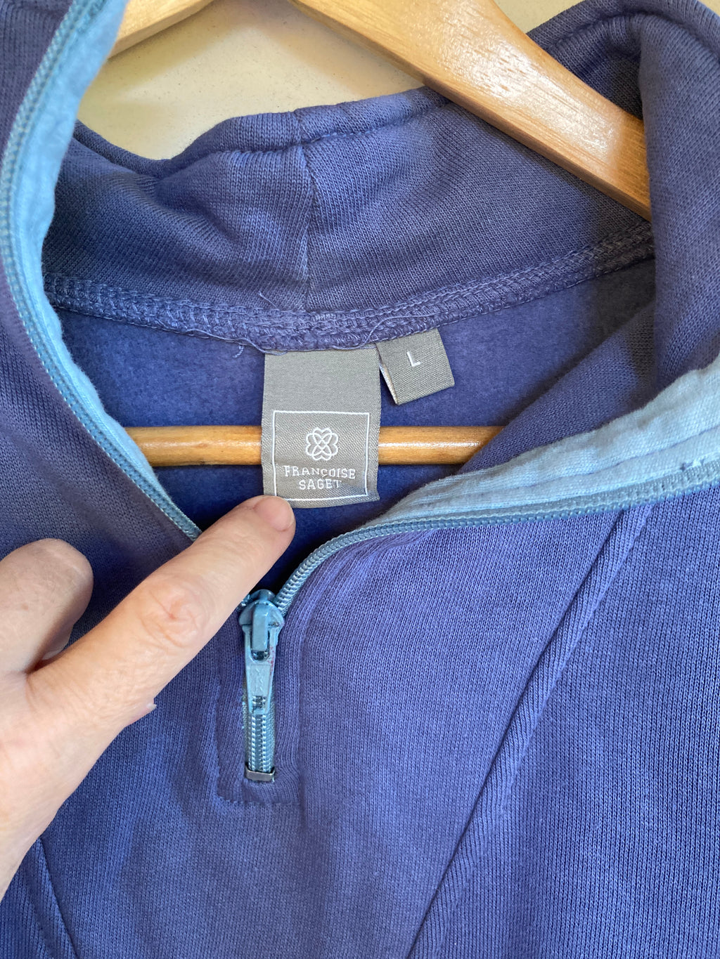 Jogging homme bleu