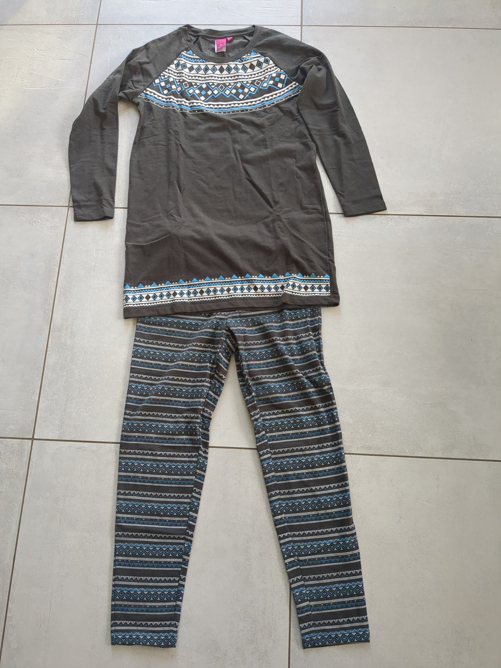 Ensemble homewear sweat-polaire
