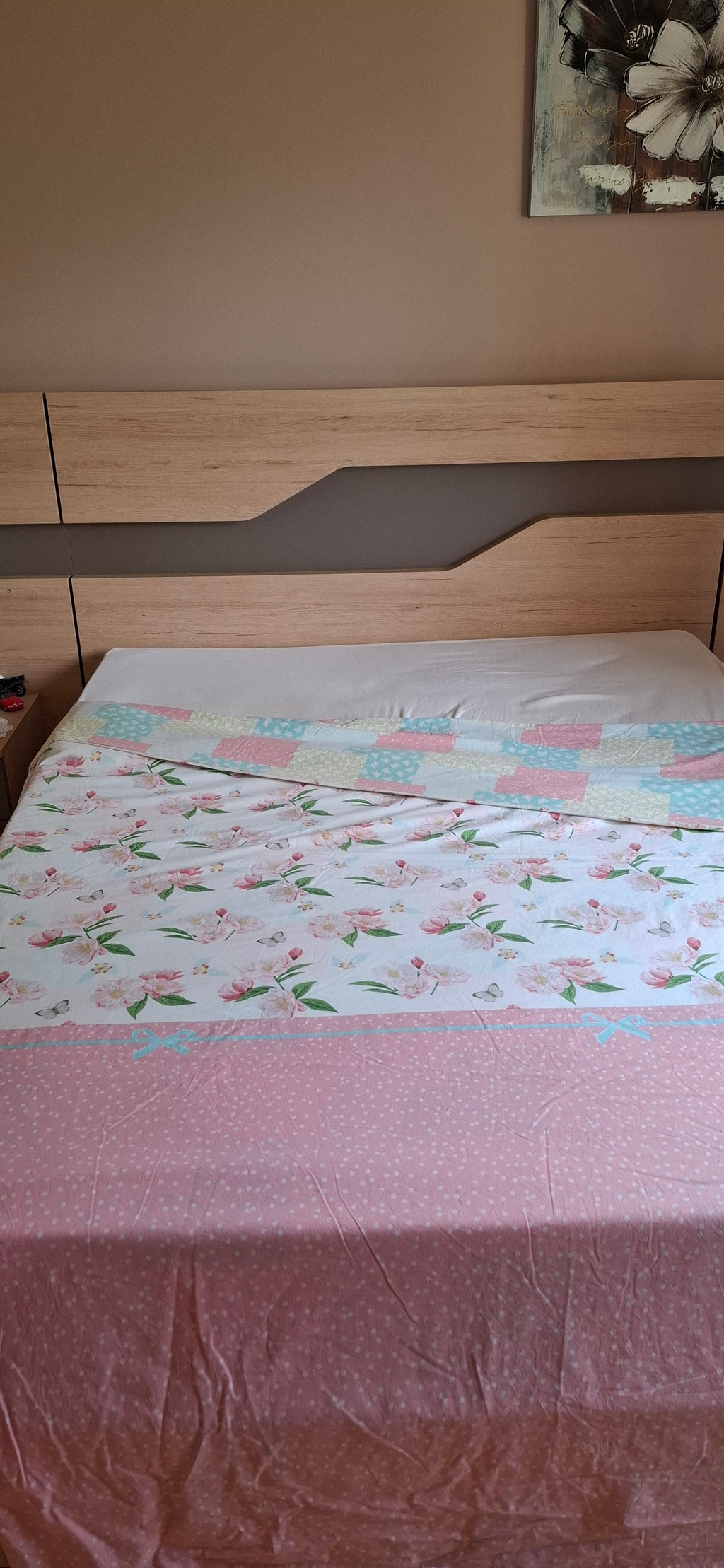 Housse de couette et drap housse  220x240