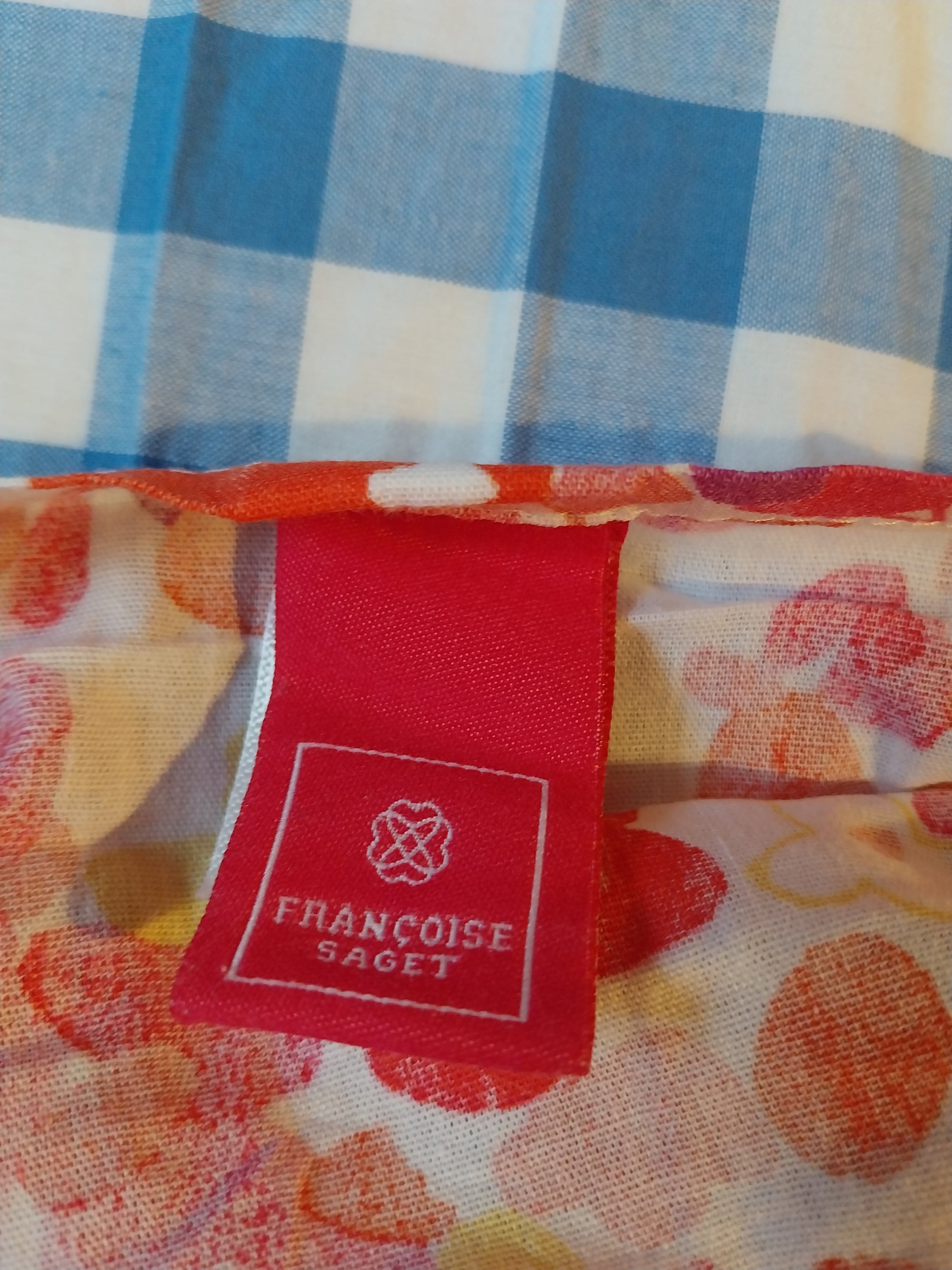 Parure de lit motif floral