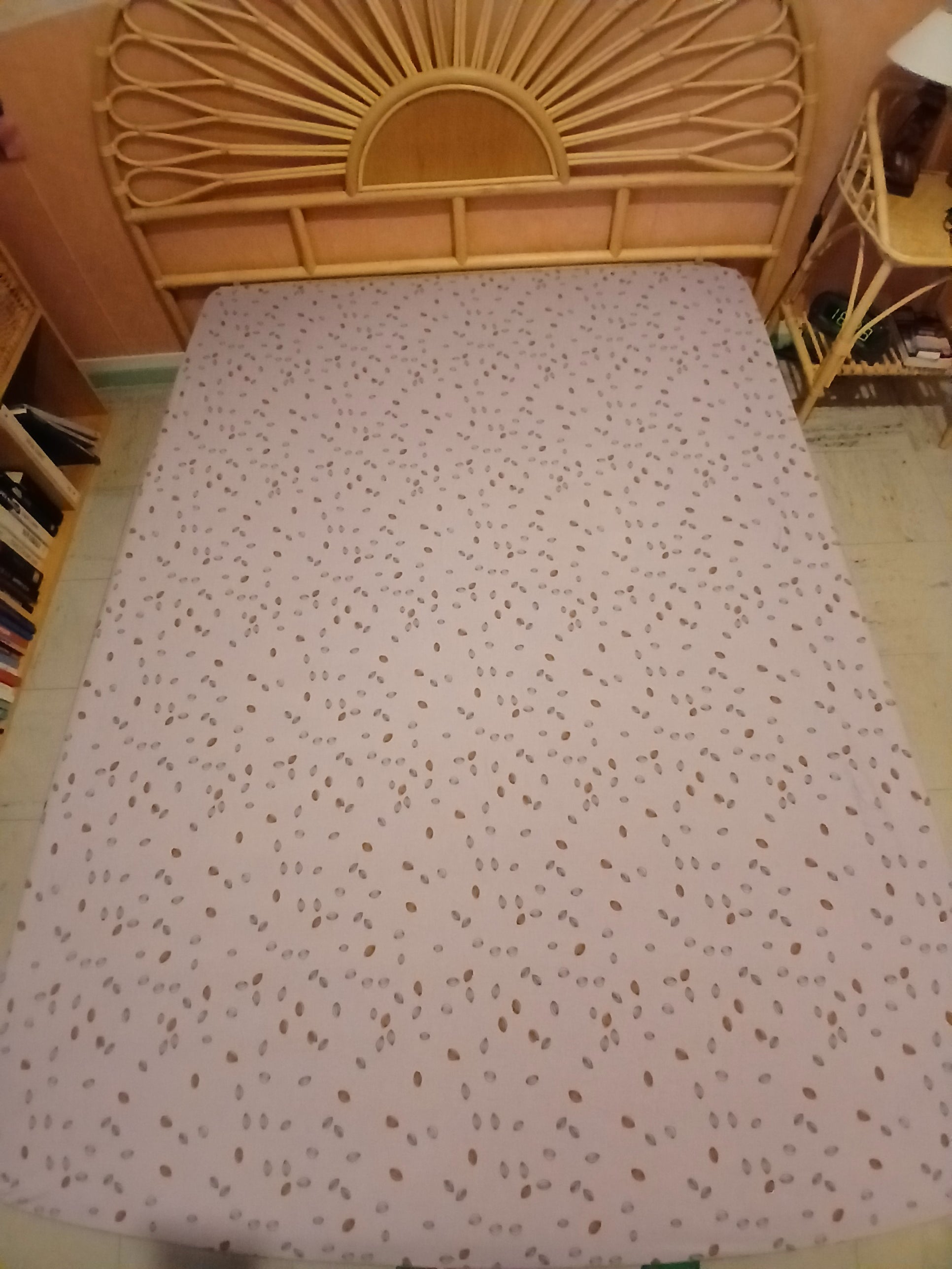 Drap housse lit 2 personnes