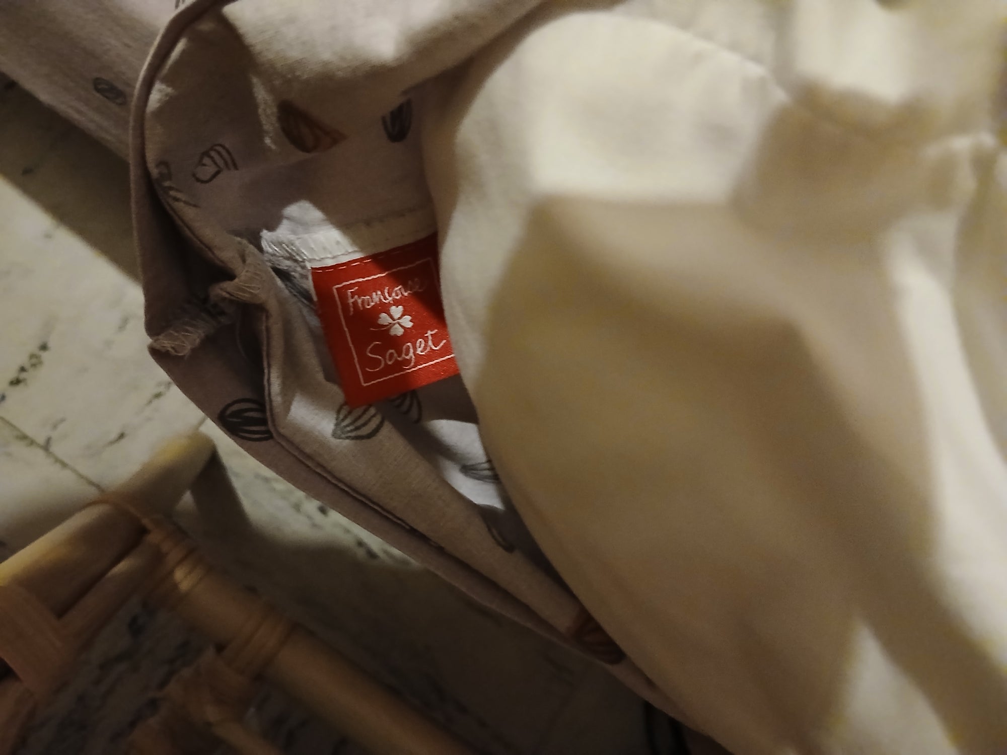 Taie de traversin lit deux places