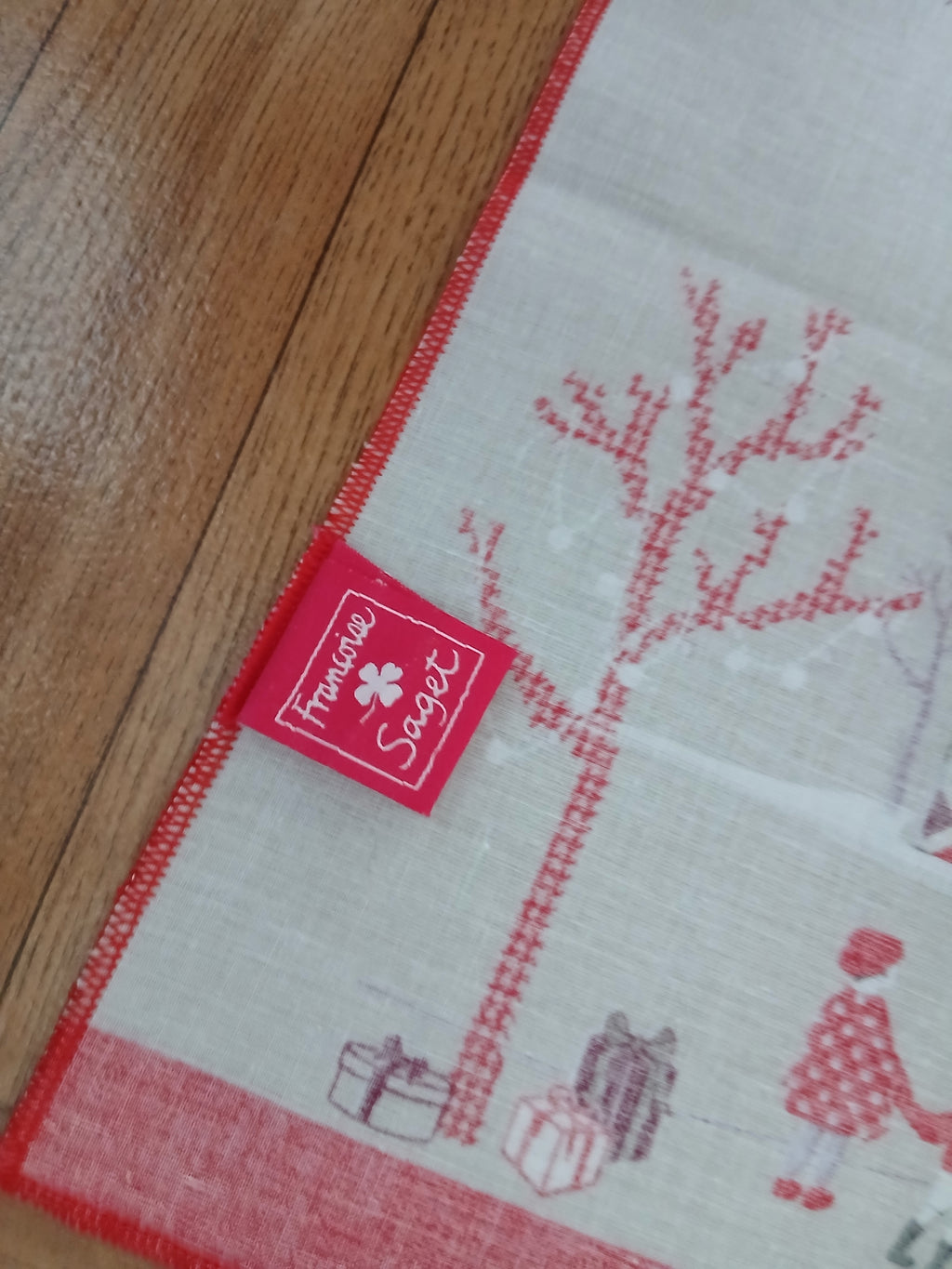 2 chemins de table pour Noël