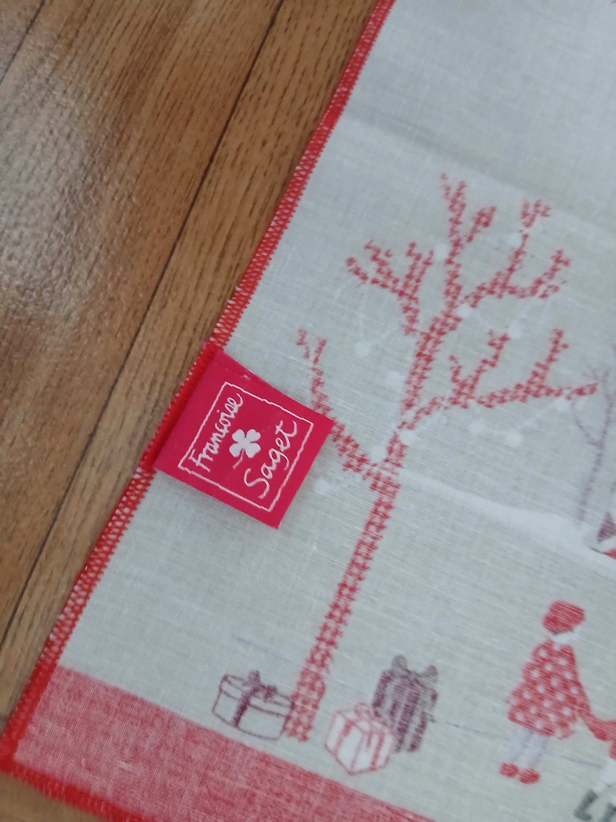 2 chemins de table pour Noël