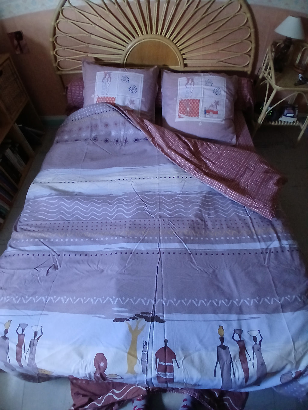 Housse de couette lit 2 places