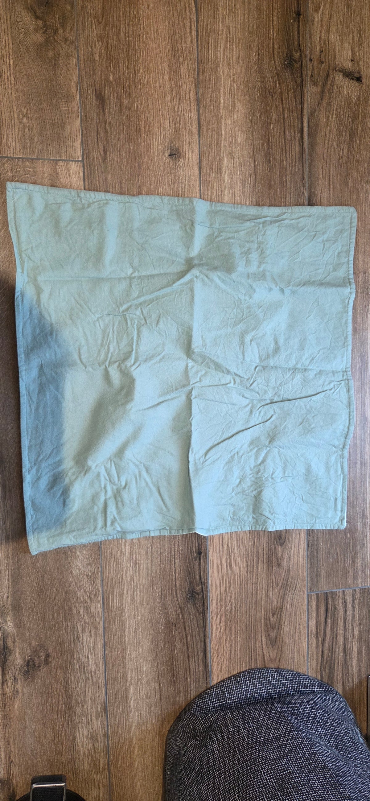 Housse oreiller bicolore