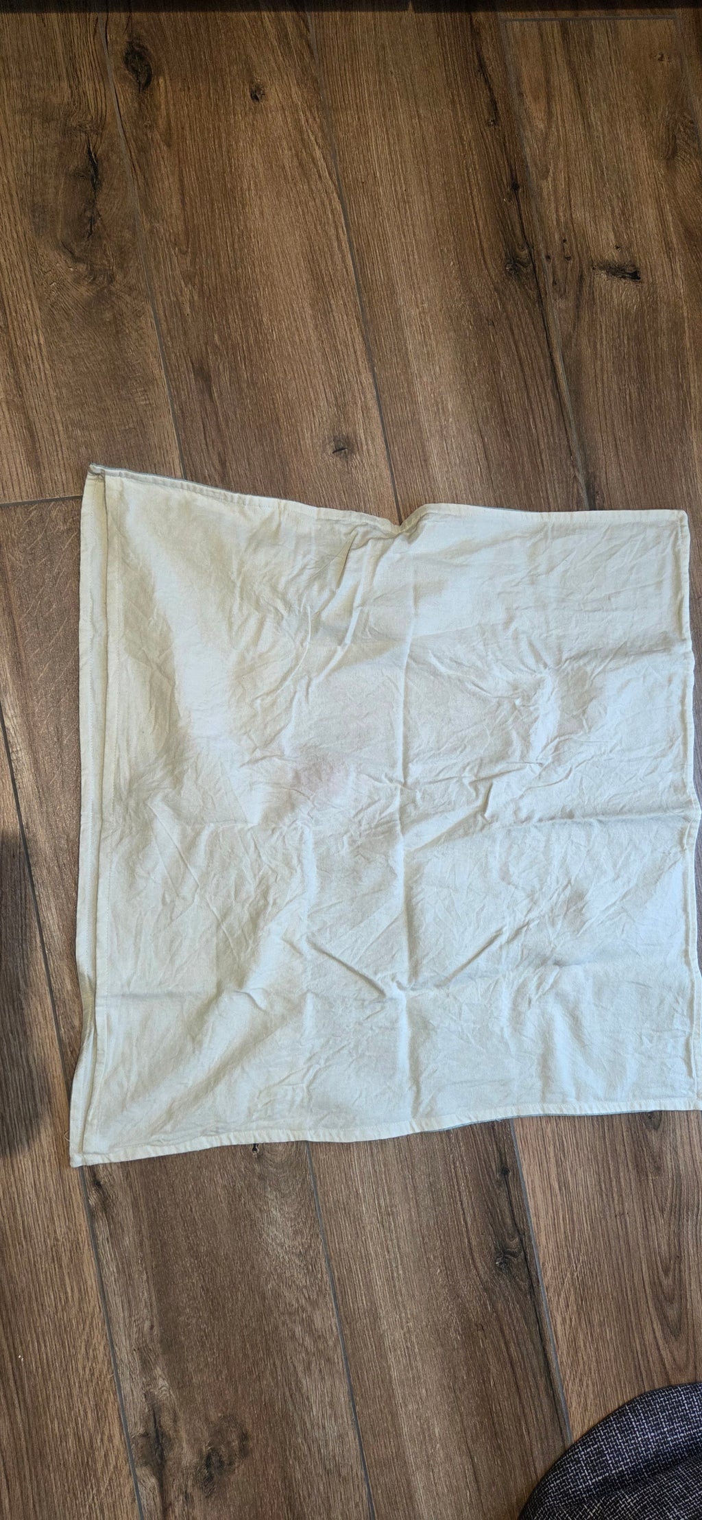 Housse oreiller bicolore